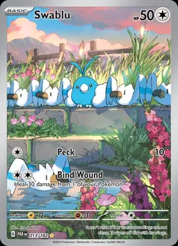 Swablu card photo