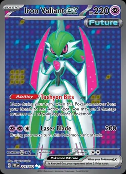 Iron Valiant ex card photo