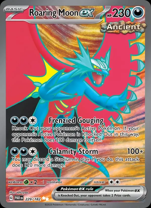 Roaring Moon ex card photo