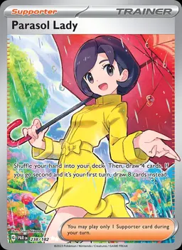 Parasol Lady #238