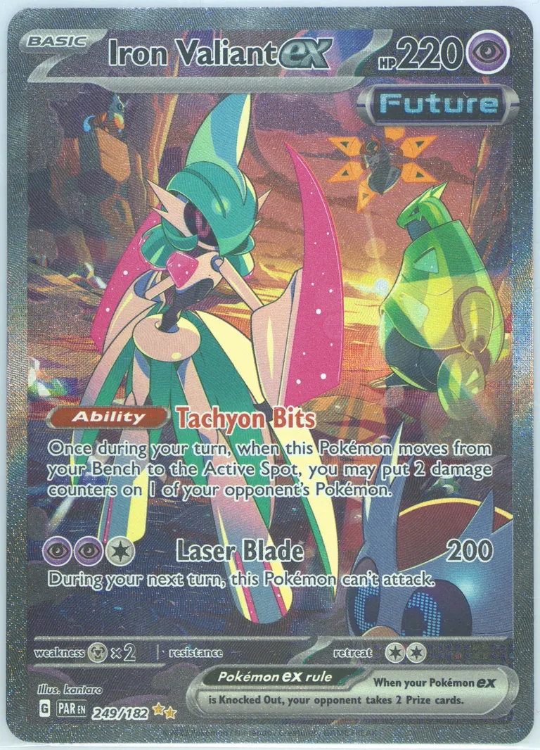 Iron Valiant ex card photo