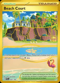 Beach Court card photo