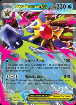 Mega Starmie ex #21