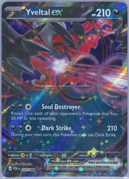 Yveltal ex card photo