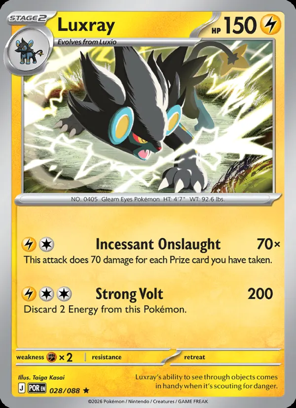 Luxray #28, Perfect Order