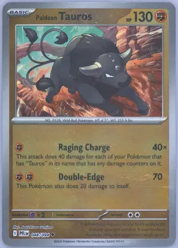 Paldean Tauros #48