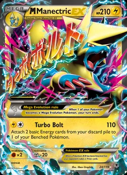 M Manectric EX #24