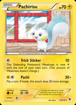Pachirisu #25
