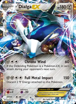 Dialga EX card photo