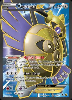 Aegislash EX #65