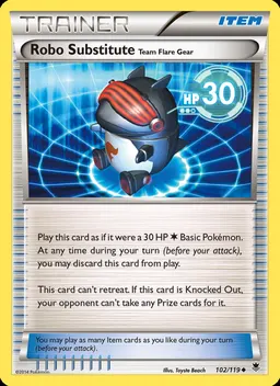 Robo Substitute Team Flare Gear #102