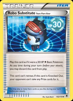 Robo Substitute Team Flare Gear #102