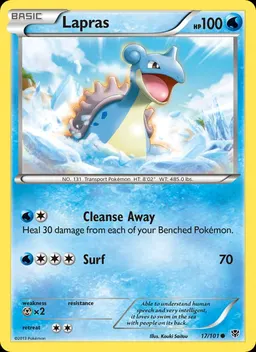 Lapras card photo