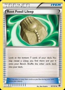 Root Fossil Lileep #87
