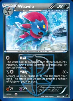 Weavile #66