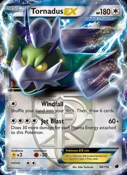 Tornadus-EX #98