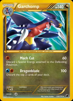 Garchomp card photo