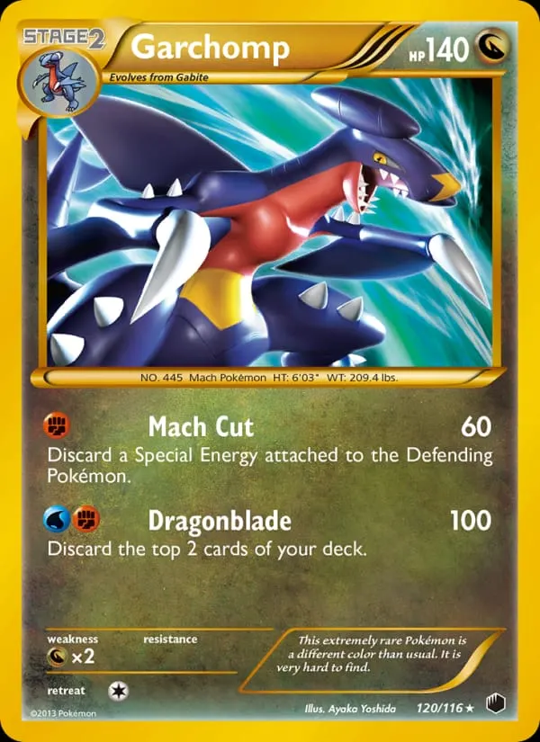 Garchomp card photo