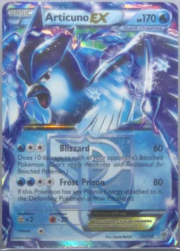 Articuno-EX #25