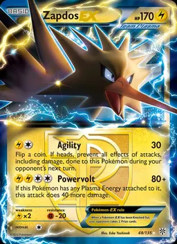 Zapdos-EX #48