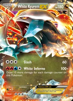 White Kyurem-EX card photo