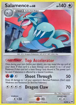 Salamence card photo