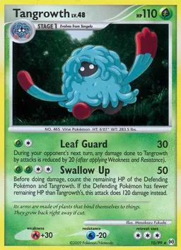 Tangrowth card photo