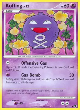 Koffing card photo