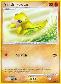 Sandshrew #124