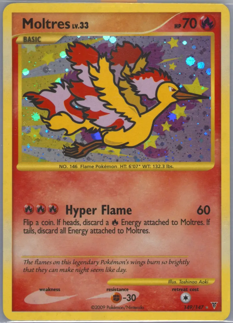 Moltres card photo
