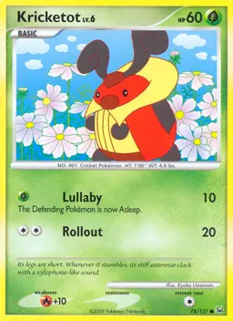 Kricketot card photo