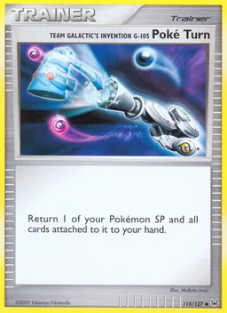 Team Galactic's Invention G-105 Poké Turn #118