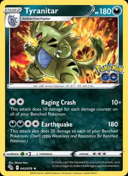 Tyranitar #43
