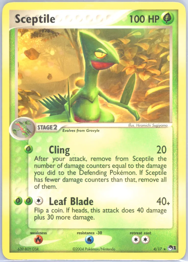 Sceptile card photo