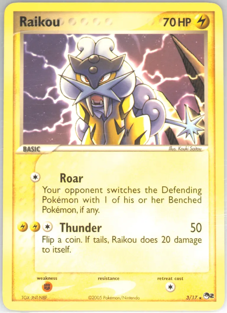 Raikou card photo