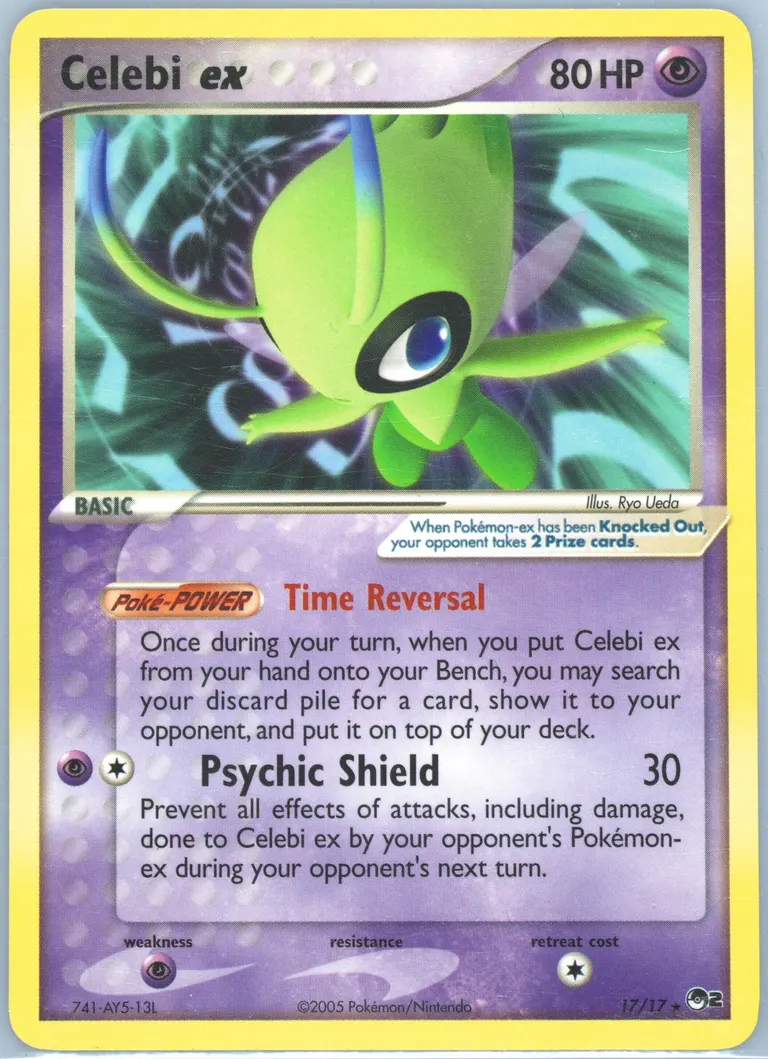 Celebi ex card photo
