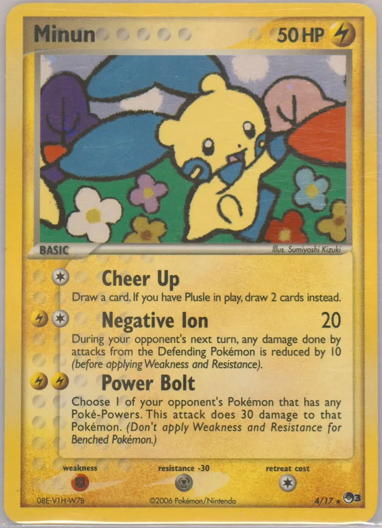 Minun card photo