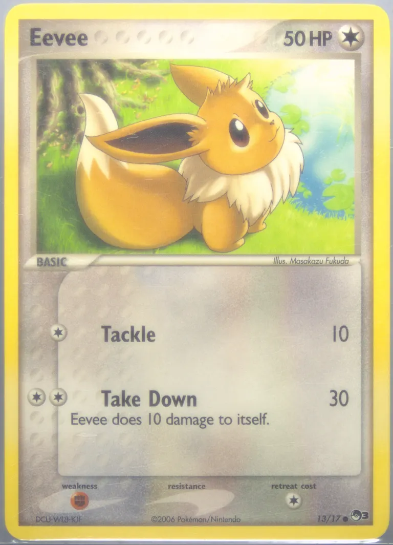 Eevee card photo