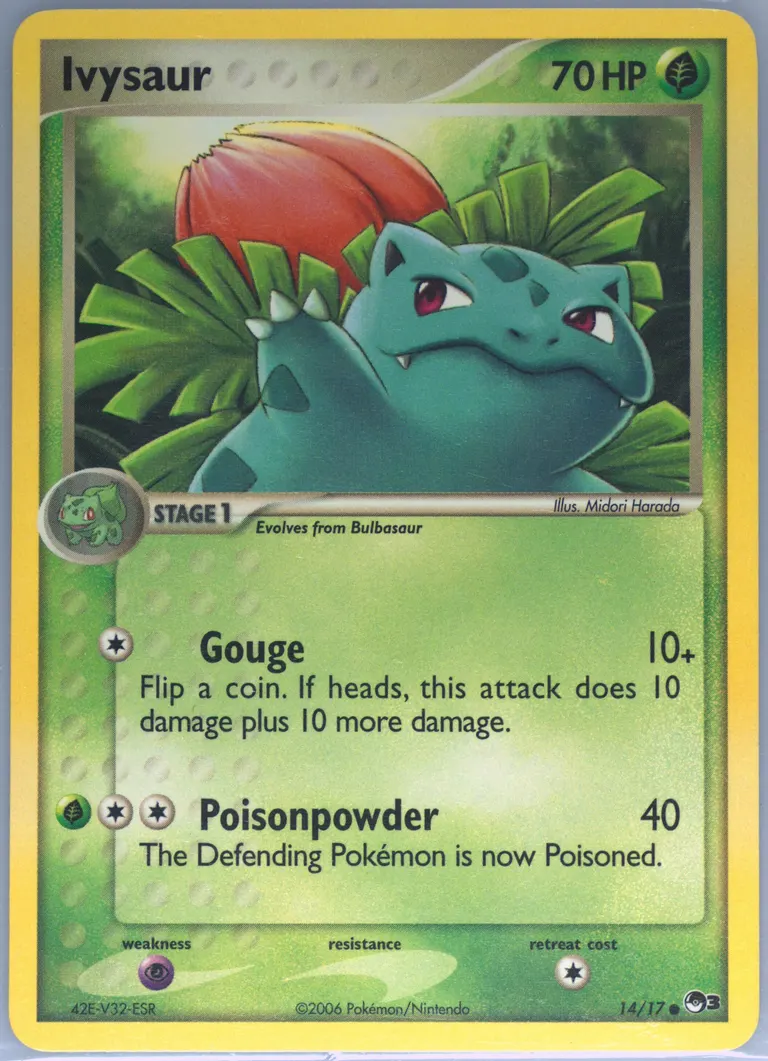 Ivysaur card photo