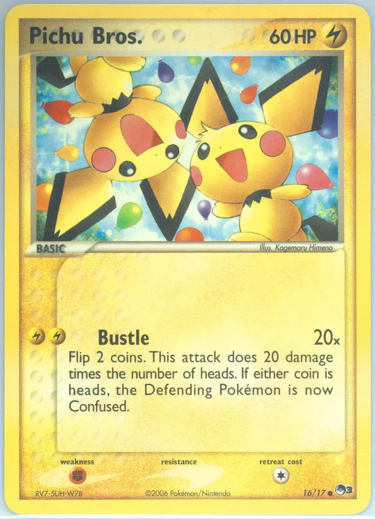 Pichu Bros. card photo