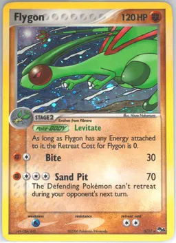 Flygon card photo