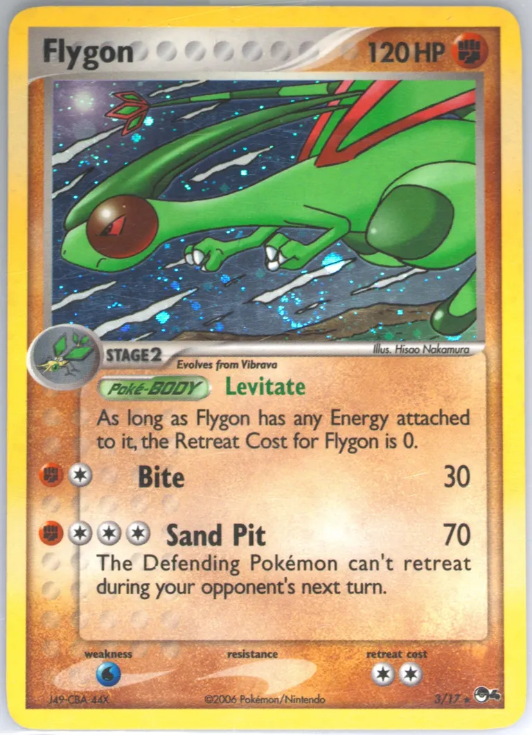 Flygon card photo