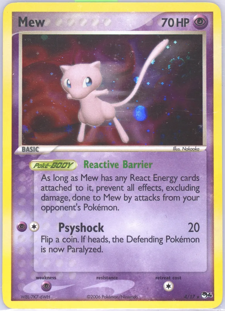 Mew card photo