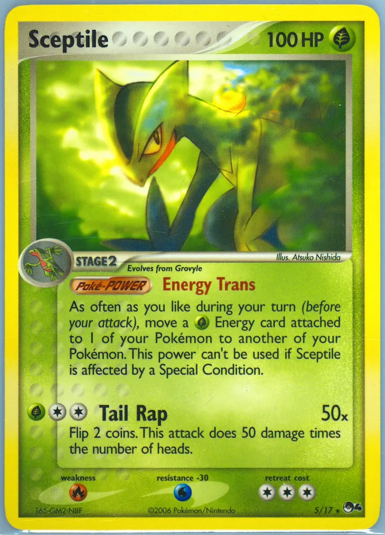 Sceptile card photo