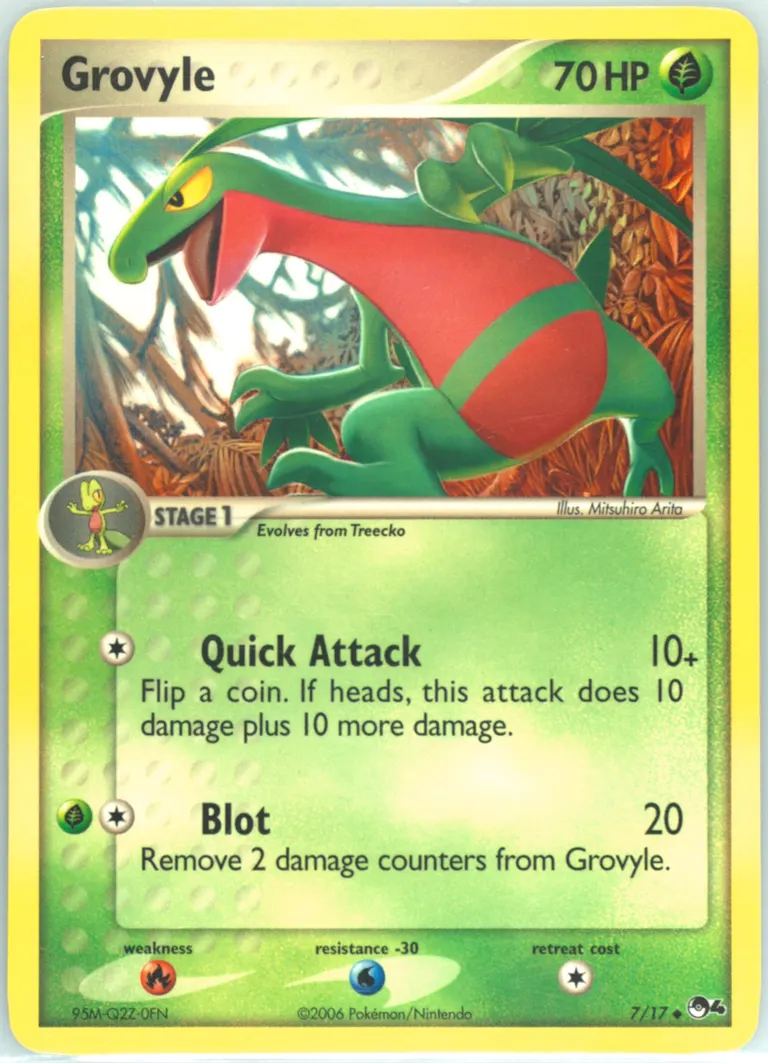 Grovyle card photo