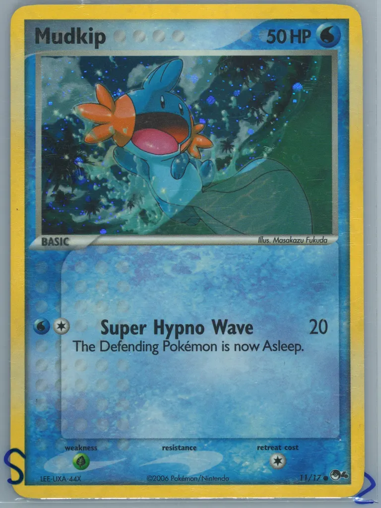 Mudkip card photo
