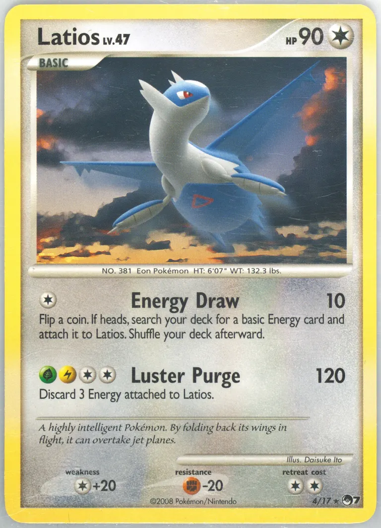 Latios card photo