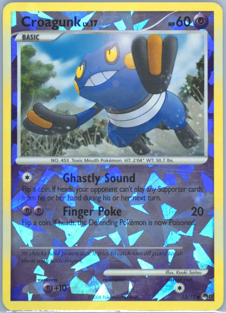 Croagunk card photo