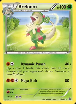 Breloom card photo