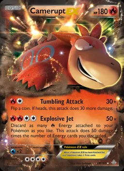 Camerupt EX card photo